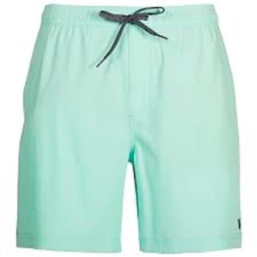 Salt Life Swim Trunks Mens L Mint Green EUC SLM4105 Boardshorts Beach Surfing